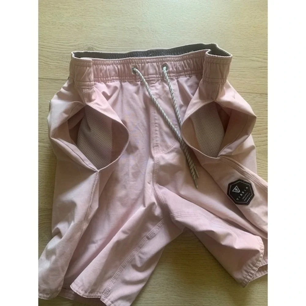 Vissla Obre Pink Eco-Elastic Board Shorts Mens Size Medium M130OBRE Swim Trunks